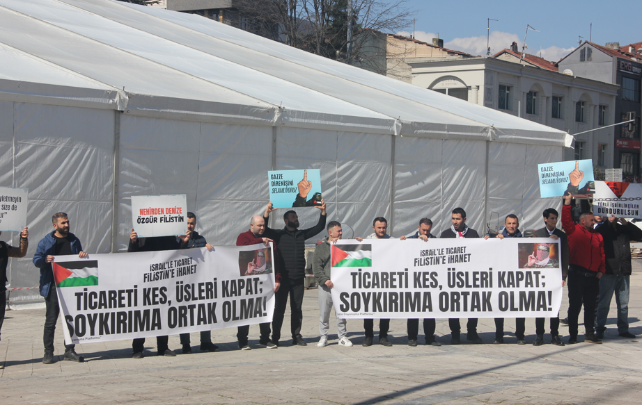 “İsrail’le Ticaret, Filistin’e İhanet”