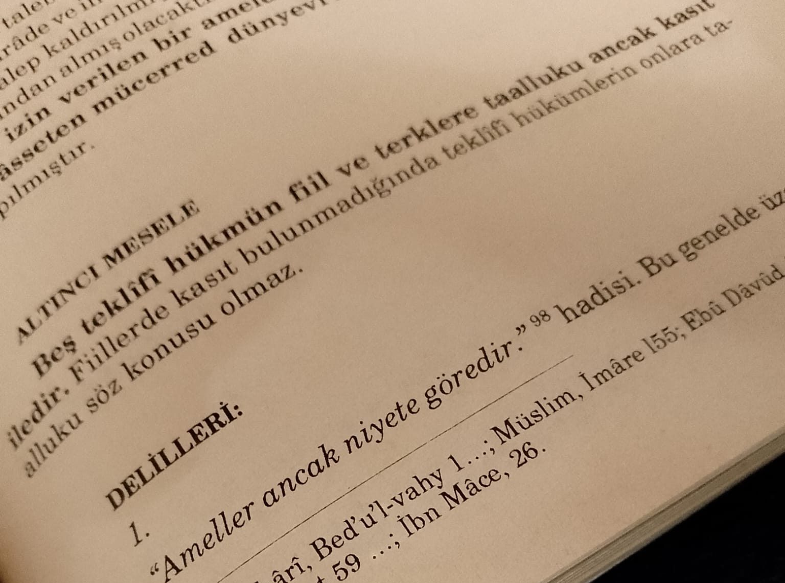 Muvâfakât Okumaları: “Teklifi Hükümler – MÜBAH – 6. Mesele” 