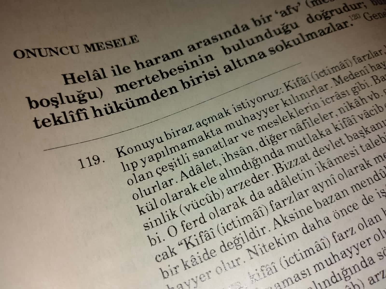 Muvâfakât Okumaları: “Teklifi Hükümler 10. Mesele” AFV MERTEBESİ