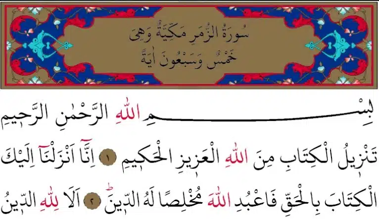 Kur’an-ı Kerim Okumalarından Notlar: Zümer Sûresi 10–18.