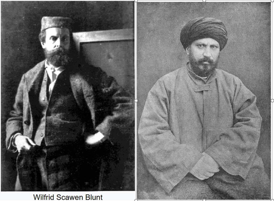 Wilfred Scawen Blunt ile Cemaleddin Afgani